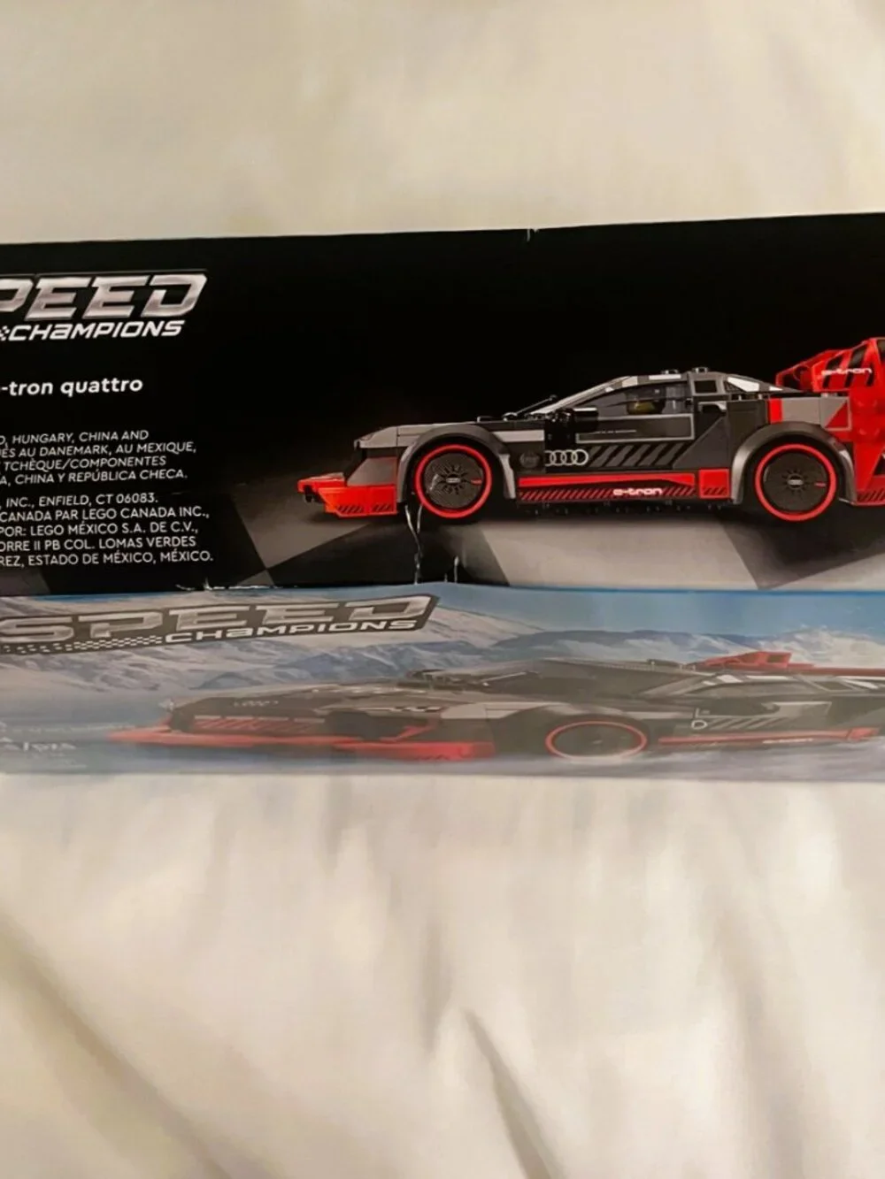 LEGO Speed Champions 76921 Audi S1 e-tron quattro NEW Open Box Sealed Bags